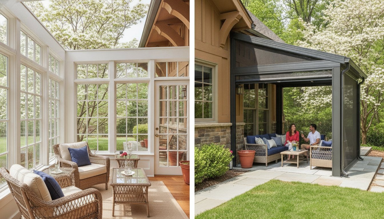 LifeRoom vs. Sunroom in Georgia: Which Outdoor Living Space Fits You?