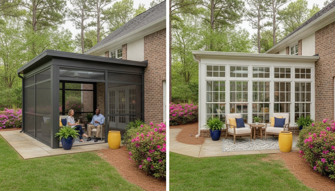 LifeRoom vs. Sunroom in Georgia: Which Outdoor Space is Best for Your Home?