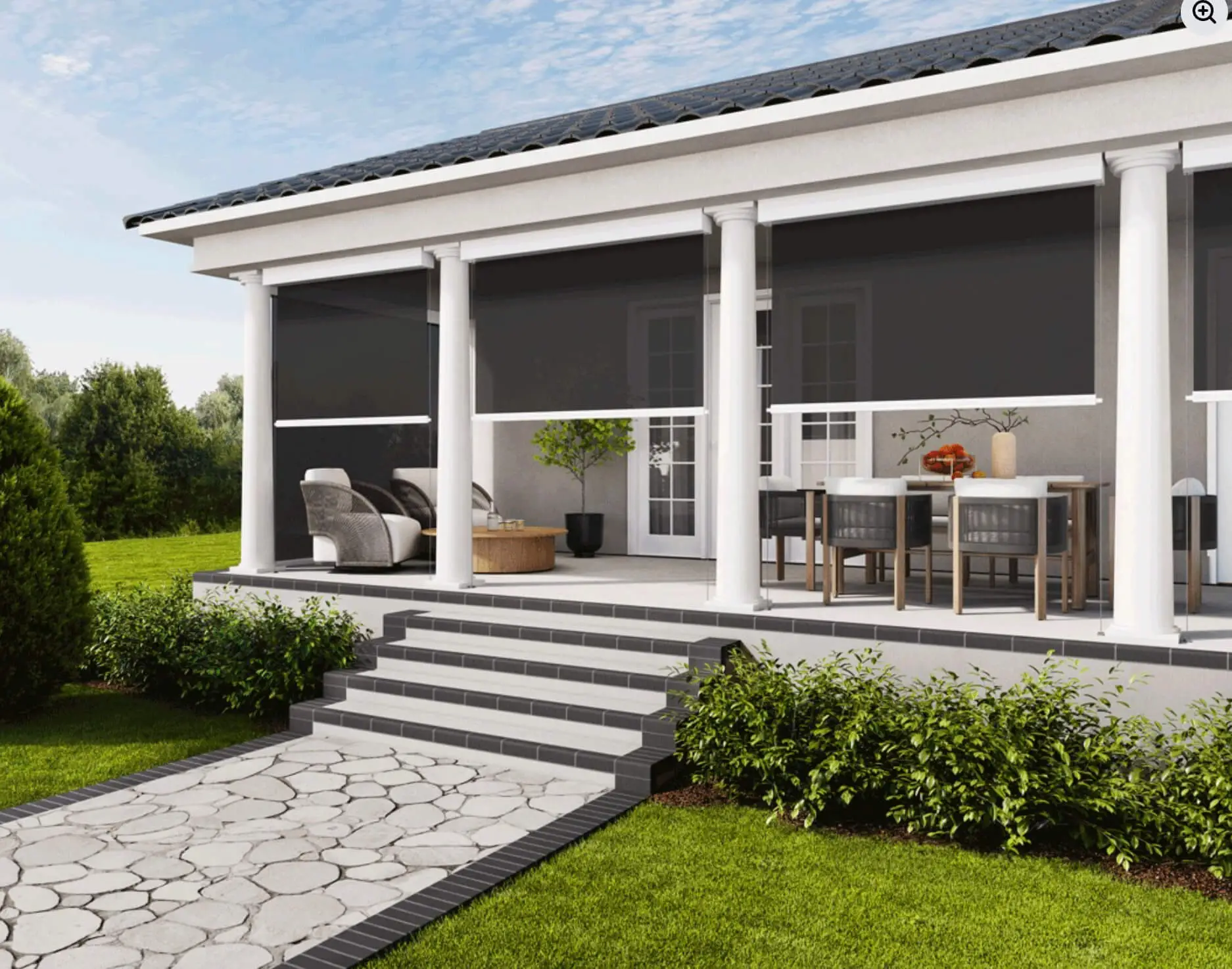 retractable screens Braselton